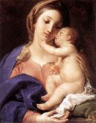 BATONI, Pompeo Madonna and Child  ewgdf oil